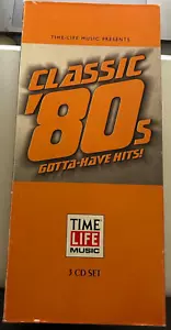 Classic '80s Gotta-Have Hits! Time Life Music 3 CD Set (Sound of the '80s) - Imagen 1 de 7