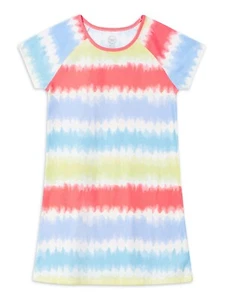 New Wonder Nation Stripe Nightshirt Nightgown Girls many sizes - Picture 1 of 4