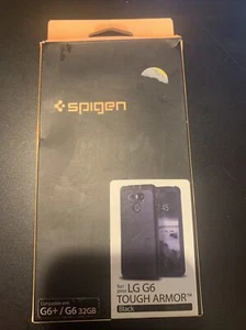 spigen lg g6 tough armor black g6+\g6 - Photo 1 sur 3