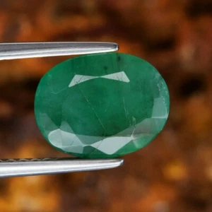 EMERALD 1.39 ct Green Oval 9.3x7.3x2.5 mm Natural Untreated  from Zambia - Picture 1 of 24