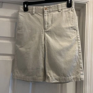Vineyard Vines Shep & Ian Khaki Chino 9.5” Shorts Youth Size 12 Adjustable Waist - Picture 1 of 6