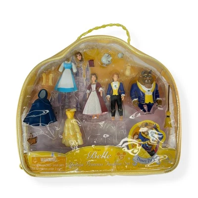 Disney Parks Belle Deluxe Princess Fashion Set Figures Beast Accessories - Image 1 of 4