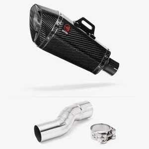 Lextek XP8C for Kawasaki H2 SX 2022-2024 Stainless Steel Silencer Rear EXLPV3928 - Picture 1 of 1