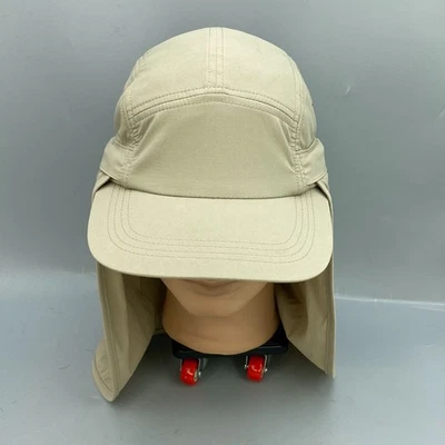 Gorra Tilley Sahara para Hombres OSFM Beige Cuello Solapa Protección Solar Exterior Ajustable Foto 1 de 4
