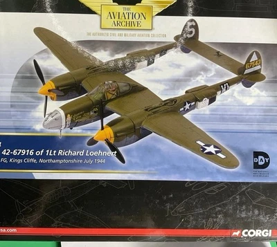 Corgi US36604 Lt Richard Loehnert 55th Kings Cliffs July 1944 NIB - Image 1 of 4