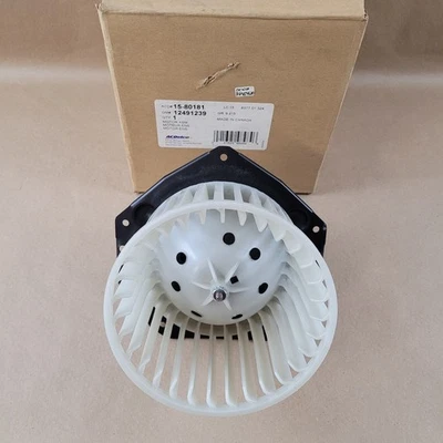 Motor soplador HVAC genuino GM 1986-1996 Chevrolet Buick Cadillac Pontiac 12491239 Foto 1 de 4