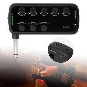 Amplificateur De Casque Pour Guitare Avec 3 Effets Intégrés Pour - Picture 1 of 6