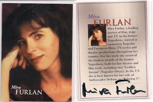 Tarjeta firmada Babylon 5 automática B5 SE Delenn Mira Furlan v376 - Imagen 1 de 1