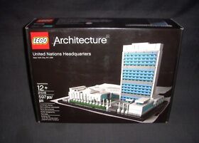 LEGO 21018 UNITED NATIONS HEADQUARTERS 597pcs NEW IN SEALED BOX
