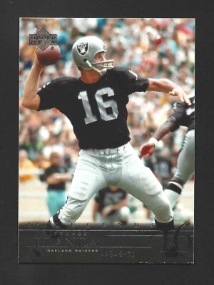 2001 Upper Deck NFL Legends - #60 George Blanda - Image 1 of 2