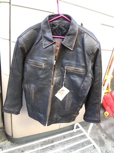 ꙮ Vintage Glenn Miller's AAF Band' Military Flying Leather Jacket XL - Bild 1 von 12