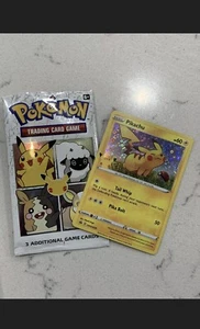 MINT Pokemon 25th Anniversary General Mills Promo Pikachu Stamped Holo Foil Card - Picture 1 of 4