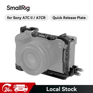 SmallRig Camera Cage Kit Cold Shoe Mount for Sony Alpha 7 C II/Alpha 7 CR Camera - Picture 1 of 8