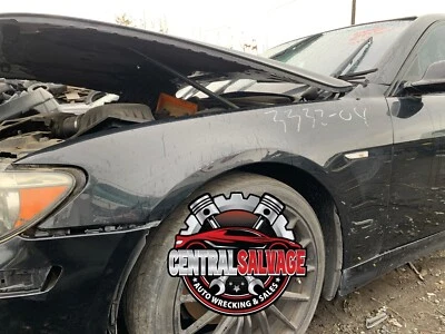 BMW 750I Li 2008 sedán conductor delantero izquierdo guardabarros negro zafiro metálico I0475 fabricante de equipos originales Foto 1 de 2