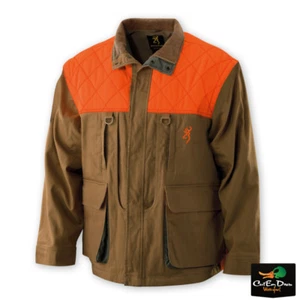 NEW BROWNING PHEASANTS FOREVER JACKET WITH EMBROIDERED LOGO BLAZE BROWN CANVAS - Picture 1 of 1