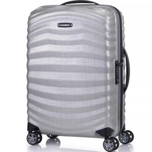Samsonite Lite-Shock Sport Small/Cabin 55cm Hardside Suitcase Silver 49855 - Picture 1 of 9