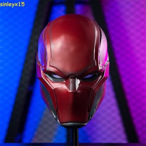 Arkham Knight Batman Cosplay Helmet Wearable Red Mask Party Costume Props Gifts - Picture 1 of 5