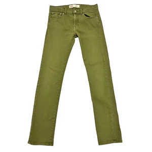 Jeans Levi's 510 Calce Ajustado Caqui Verde Niños 14 27W 28L Denim Elástico - Imagen 1 de 15