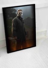 HALLOWEEN MICHAEL MYERS HORROR SCARY MOVIE POSTER COMIC STYLE WALLART SIZE A3 A4