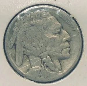 Buffalo Nickels 1920 cabeza india tipo línea de níquel - Imagen 1 de 6