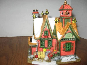 2004 LEMAX Christmas Village Mill Valley School Lighted Retired 45021 - Picture 1 of 8