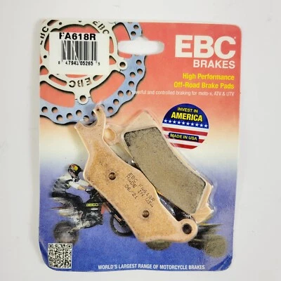 Freios EBC para pastilhas de freio Can-Am Outlander FA618R - Imagem 1 de 3