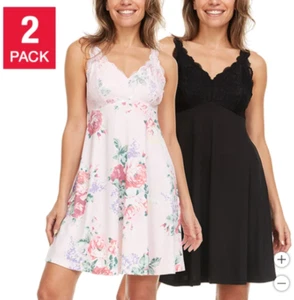 Flora Nikrooz Damen Negligee, 2er Pack - Small (offener Karton) - Bild 1 von 3