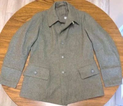 Vintage 60s” G.K.A. Goteborg Swedish Military 100% Wool Jacket Men's (S-M?) - Image 1 of 4