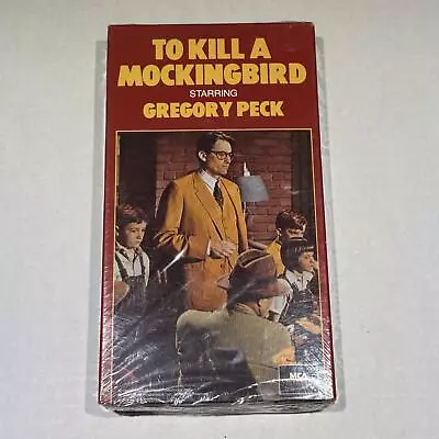 To Kill a Mockingbird VHS 1991 Sealed Watermarks - Image 1 of 4