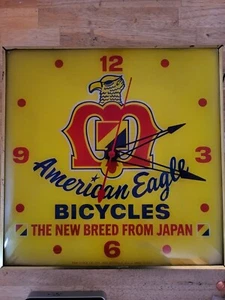 American Eagle Fahrräder Vintage Werbung Pam Uhr - Bild 1 von 12