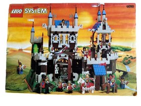 LEGO System 6090 Instruction Manual ONLY  Royal Knights Castle 1995