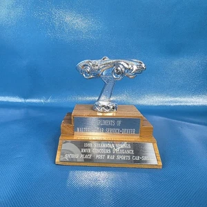 Vintage 1988 Steamboat CO Second Place Car Show Trophy Classic Car Figure Topper - Picture 1 of 12