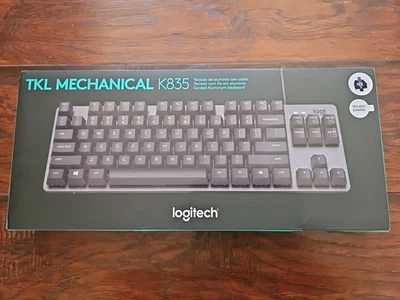 Logitech K835 TKL - Teclado mecánico de aluminio con cable - Español Keyboard - Image 1 of 4
