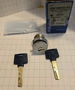 Nuevo en caja cilindro de mortaja MUL-T-LOCK 1 3/8 626, 2 llaves y tarjeta de control - Imagen 1 de 4