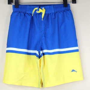 Tommy Bahama Boys Swim Shorts Trunks Striped Size 8 - Picture 1 of 4