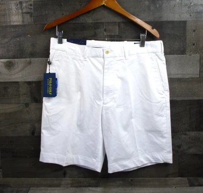 Шорты мужские Polo Golf Ralph Lauren 34 белые классический крой впитывающие эластичные Tech - Изображение 1 из 4