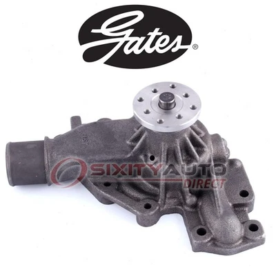 Gates Engine Water Pump for 1983-1993 Chevrolet G20 6.2L V8 - Coolant pg Foto 1 de 4