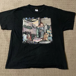 Vintage Las Vegas MGM Mirage T Shirt Men’s XL Boxing Casino - Picture 1 of 3