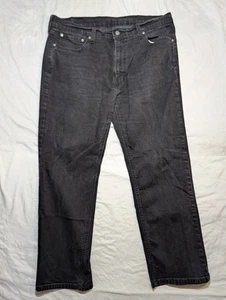 Levi's 541 Water Less Black Denim Jeans Mens W38L30 (Free Shipping) - Picture 1 of 8