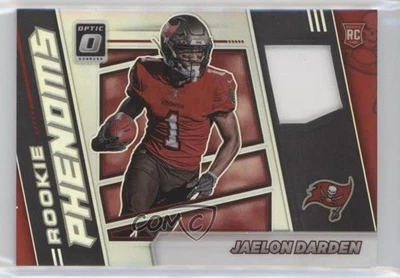 2021 Panini Donruss Optic Rookie Phenoms Horizontal Prime /50 Jaelon Darden RC - Image 1 of 2