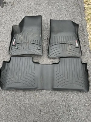 Chevrolet Blazer 2019-2025 WeatherTech FloorLiner primera y segunda fila negro Foto 1 de 4