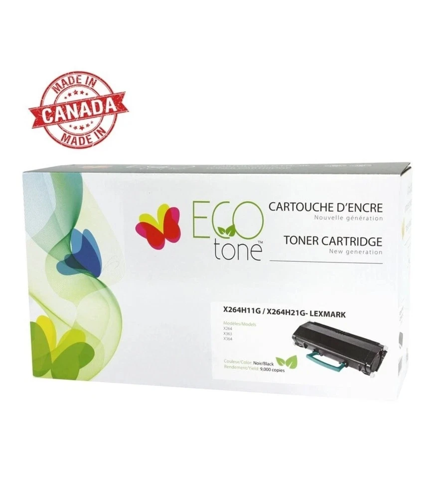 Lexmark Eco Tone X264H11G Ink Cartridge Black - Image 1 of 1