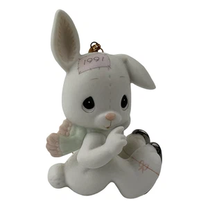 Precious Moments Ornamento Sno-Bunny Falls For You Like I Do Patinador sobre Hielo 520438 C - Imagen 1 de 4