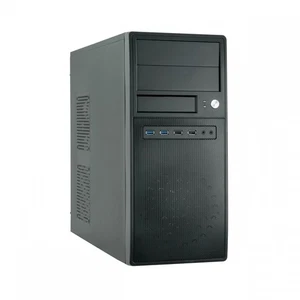 Obudowa MIDI Chieftec Uni CG-04B-OP ATX (czarna) bez zasilacza - Zdjęcie 1 z 10