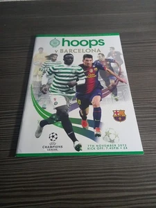 Celtic v Barcelona 2-1 Programme Champions League 2012/2013 Season - Picture 1 of 2
