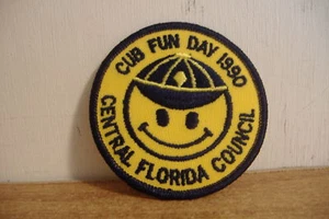 ~CUB FUN DAY 1990~CONSIGLIO CENTRALE DELLA FLORIDA~TOPPA IN TESSUTO~ - Foto 1 di 2