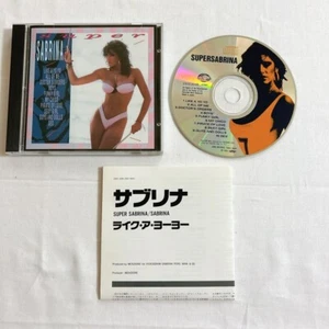 SABRINA SUPER SABRINA Like A YO YO  Japan CD 1989 292E 2048 - Imagen 1 de 5
