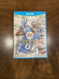 Madden 13 Wii Sports EA Sports Used - Picture 1 of 4