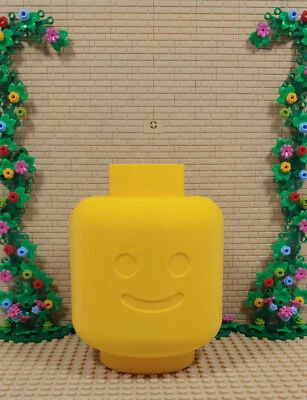 Cabezal de minifigura impreso en 3D novedad contenedor de almacenamiento mediano varios colores Foto 1 de 4