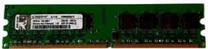 Kingston 1GB DDR2 RAM – KVR800D2N6/1G – 800MHz PC2-6400 CL6 – DIMM - Bild 1 von 1